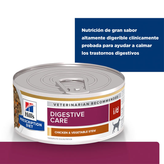 Lata Prescription Diet i/d, Cuidado Digestivo