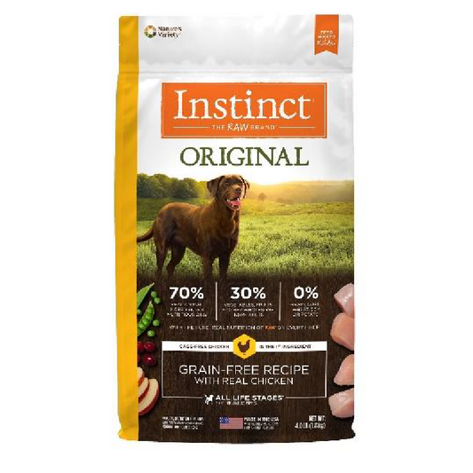 INSTINCT ORIGINAL GRAIN-FREE CHICKEN FOR DOGS
