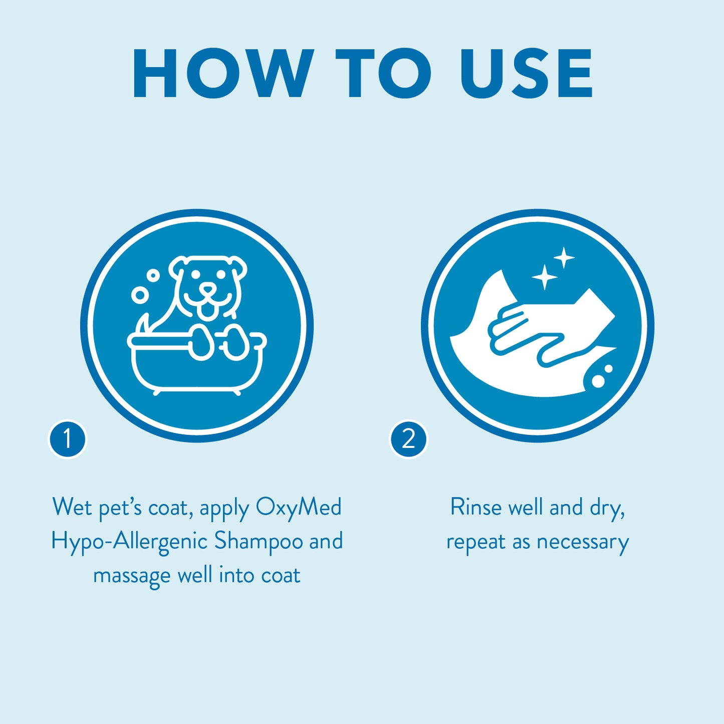 TROPICLEAN OXY MED HYPO-ALLERGENIC OATMEAL SHAMPOO
