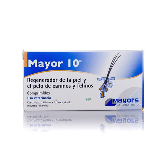 MAYOR 10 PELO Y PIEL 30 TABS
