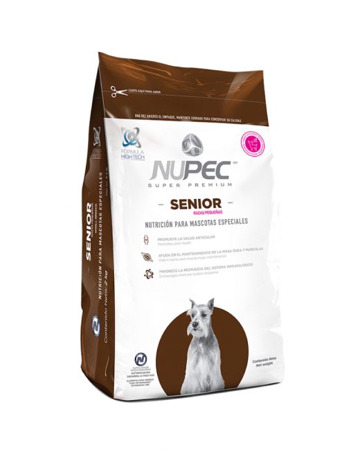 ALIMENTO NUPEC  PARA PERRO  SENIOR RAZA PEQUEÑA