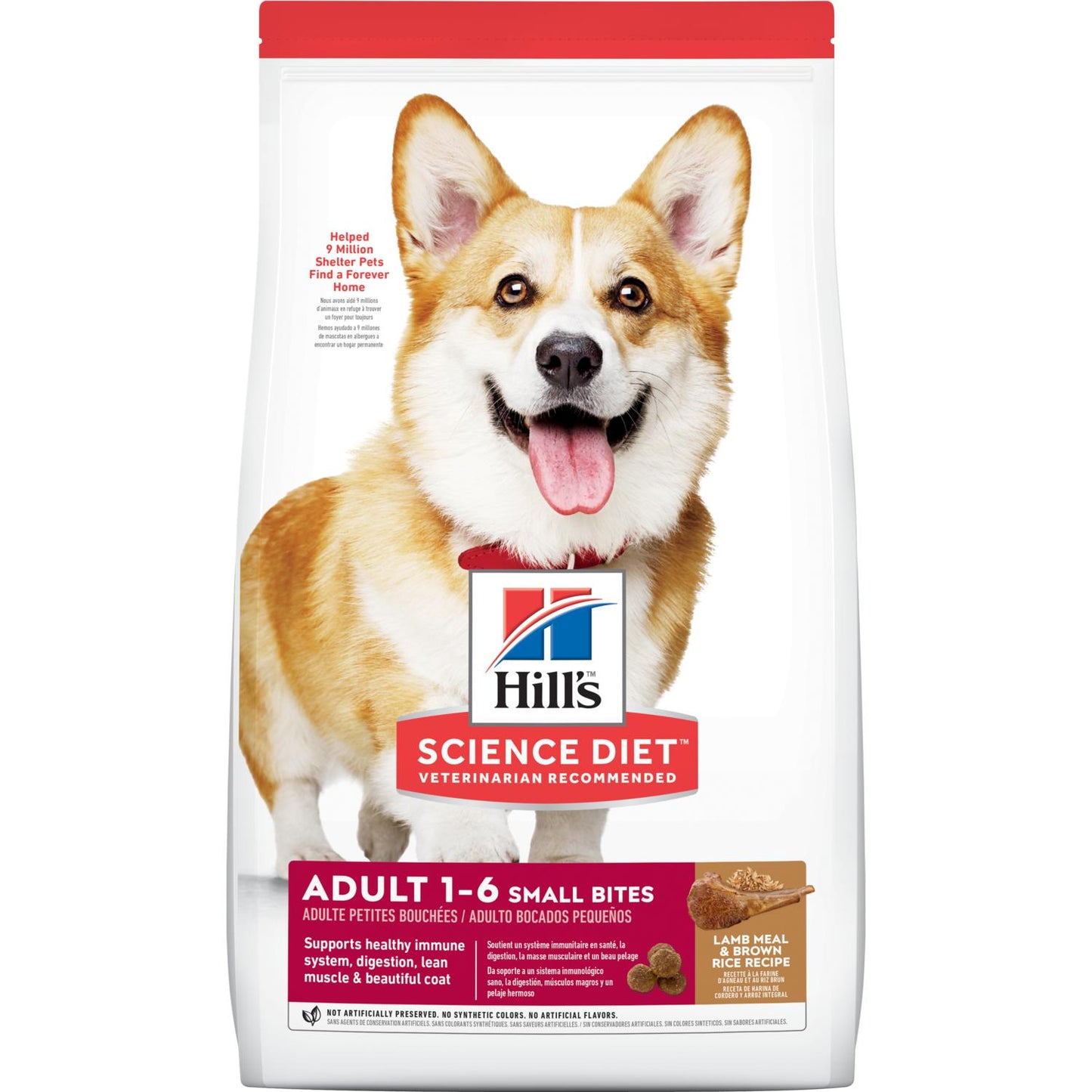 Hill's Science Diet Adult Small Bites Cordero y arroz
