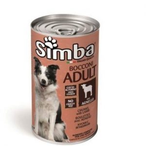 SIMBA LATA PARA PERRO - CHUNKS DE CORDERO - CHUNKS DE POLLO Y PAVO - CHUNKS DE AVES DE CAZA