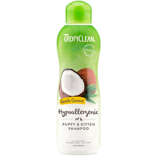 TROPICLEAN SHAMPOO GENTLE & COCONUT HYPOALLERGENIC